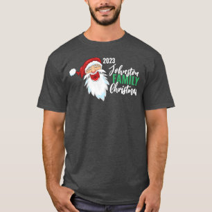 T-shirt Créer une famille Père Noël Noël personnalisé
