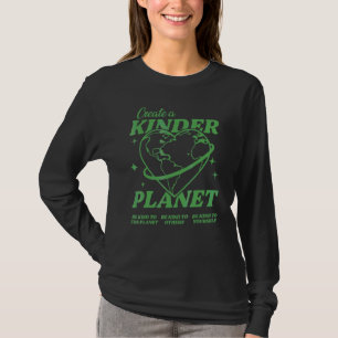 T-shirt Créer Une Tendance Esthétique De Planète Kinder