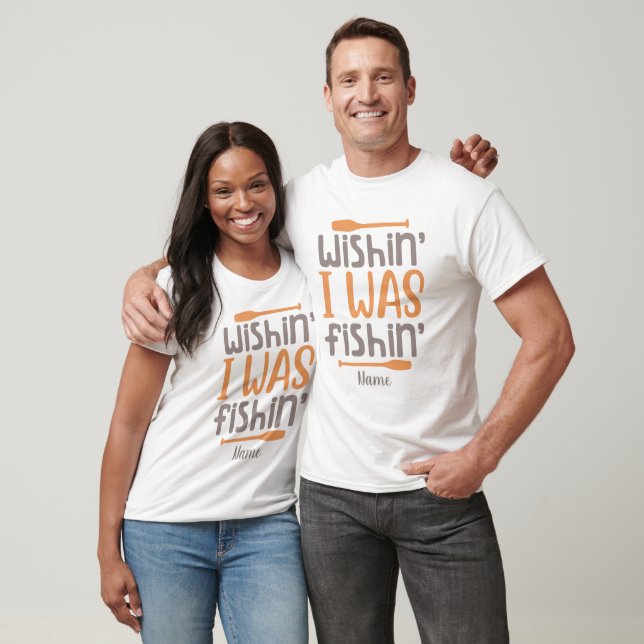 T-shirt Créer votre propre désir que je pêchais (Unisexe)