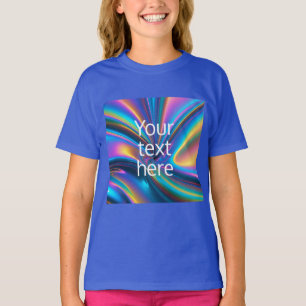 T-shirt Créer votre propre - Holographic Arrière - plan pe