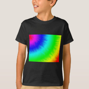 T-shirt créer votre propre modèle de teinture à cravate pe