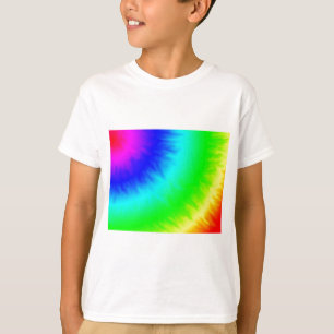 T-shirt créer votre propre modèle de teinture à cravate pe