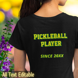 T-shirt Créer votre propre police Retro College Font texte