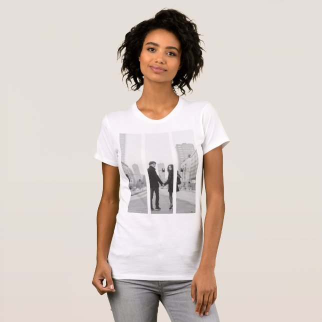 T-shirt Créer votre propre volet de fenêtres segmenté Mémo (Devant entier)