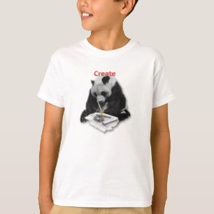 T-shirt Créez la pièce en t d'équilibre du contraste des