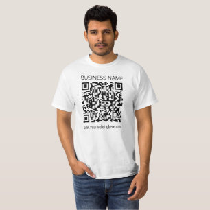 T-shirt Créez un code QR professionnel instantanément avec