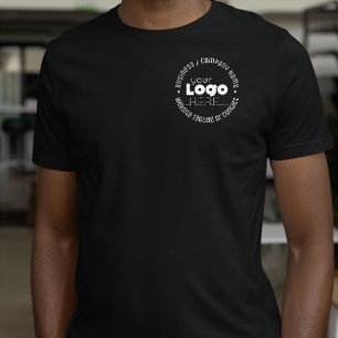 T-shirt Créez une crête avec votre logo personnel Uniforme