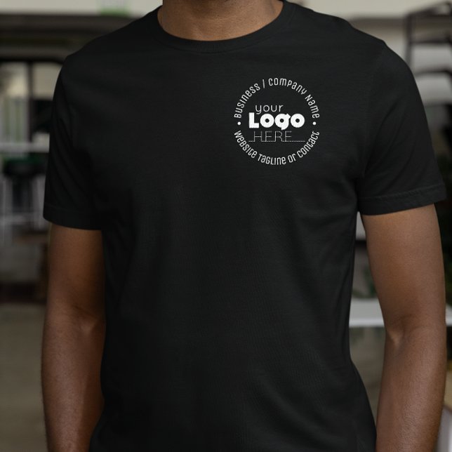 T-shirt Créez une crête avec votre logo personnel Uniforme (Créateur téléchargé)
