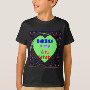 T-shirt Créez vos propres coeurs lumineux conception bébé