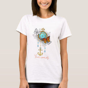 T-shirt Créez vos propres papillons nautiques