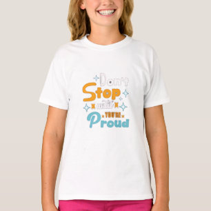 T-shirt créez votre état d'esprit positif pour l'avenir