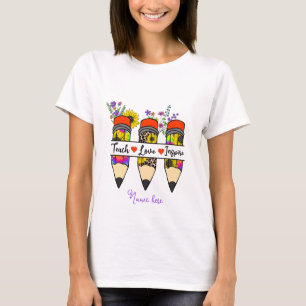 T-shirt Créez votre propre apprentissage de l'amour Inspir