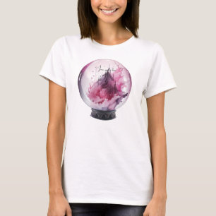 T-shirt Créez votre propre boule de cristal rose