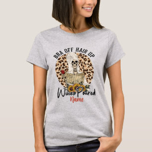 T-shirt Créez Votre Propre Bra Hair Up Win Pored