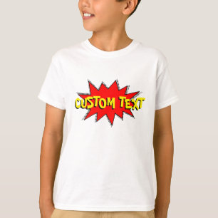 T-shirt Créez votre propre bulle d'effet sonore de livre d
