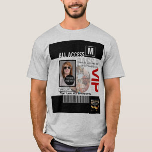 T-shirt Créez votre propre carte VIP Pass 8 façons de pers