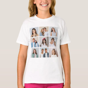 T-shirt Créez votre propre collage de 9 photos