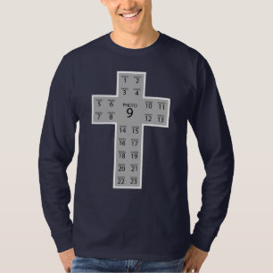 T-shirt Créez votre propre collage photo de 23 Croix chrét