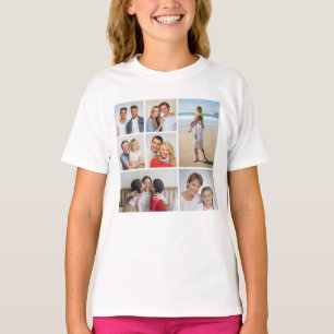 T-shirt Créez votre propre collection de 7 photos