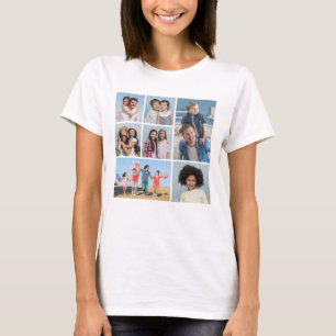 T-shirt Créez votre propre collection de 7 photos