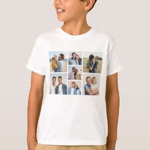 T-shirt Créez votre propre collection de 7 photos
