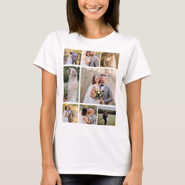 T-shirt Créez votre propre collection de Mariage photo 8 (Devant)