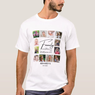 T-shirt Créez votre propre collection de photos 12 Citati