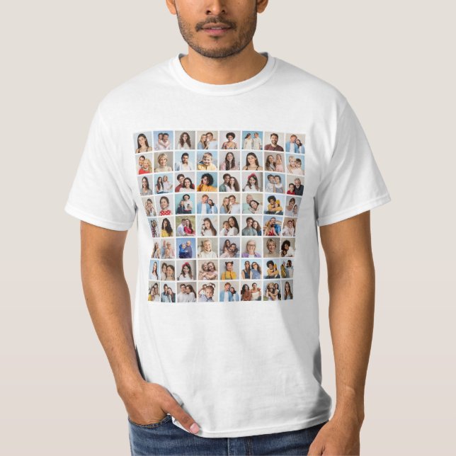 T-shirt Créez votre propre collection photo de 64 (Devant)