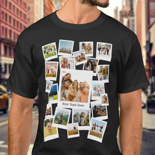 T-shirt Créez votre propre collection photo personnalisée 