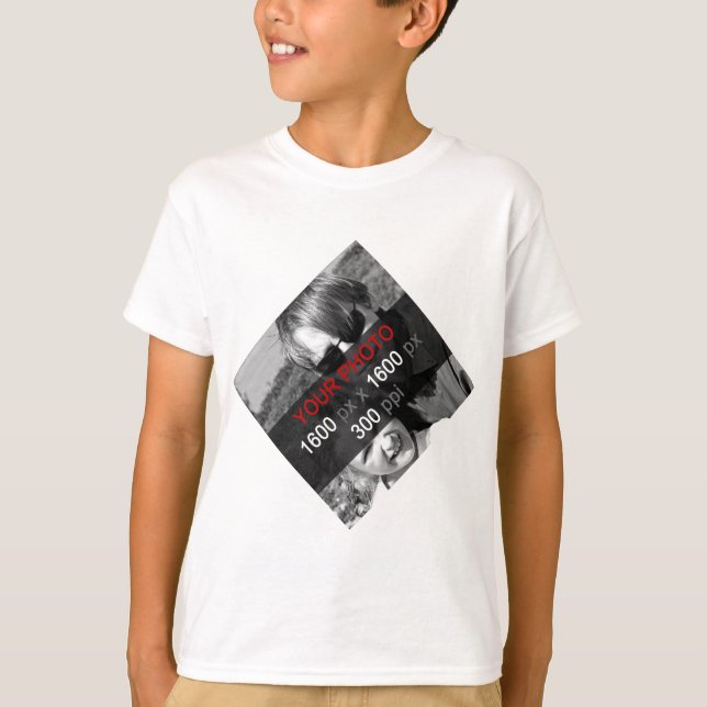 T-shirt Créez votre propre diagonale personnalisée (Devant)