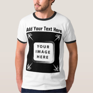 T-shirt Créez votre propre Modèle Ajoutez votre propre tex