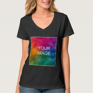 T-shirt Créez votre propre Modèle moderne élégant noir T-S
