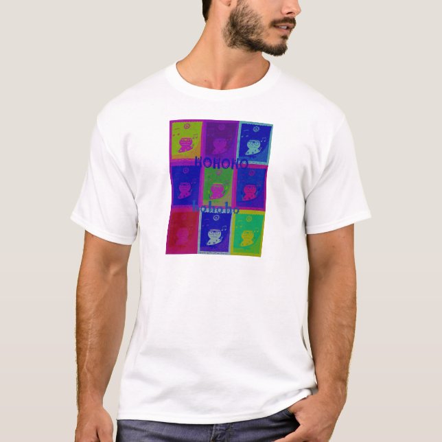 T-shirt Créez votre propre Père Noël HoHoho Pop Art spécia (Devant)