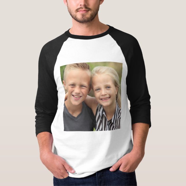 T-shirt Créez votre propre photo (Devant)