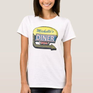 T-shirt Créez votre propre rétro signe fait sur commande