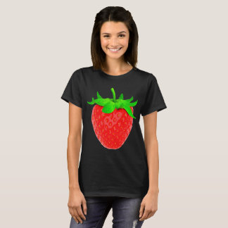 T-shirt Crème aux fraises