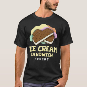 T-shirt Crème de glace Sandwich Recette de gâteaux-cadeaux