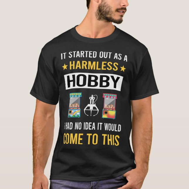 T-shirt Crème de machine de Hobby sans danger (Devant)