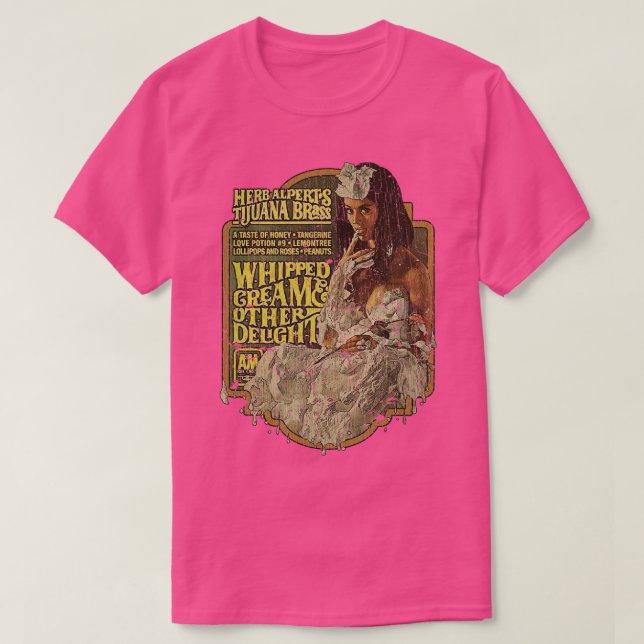 T-shirt Crème ébavée Autres délices 1965 (Design devant)