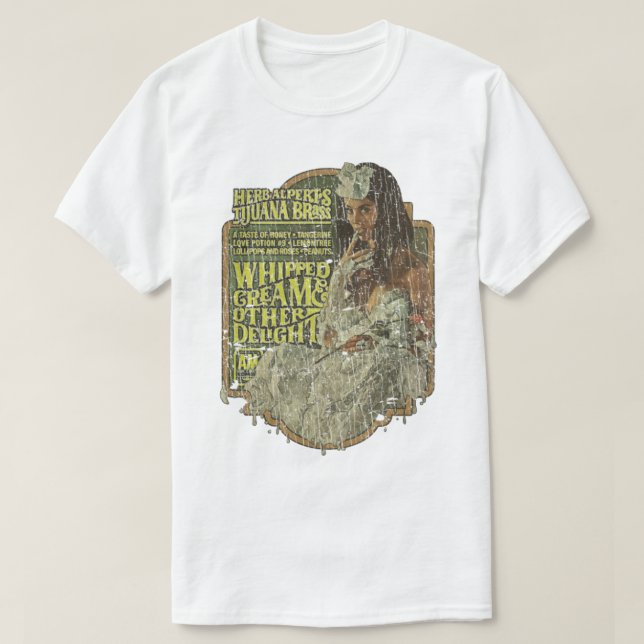 T-shirt Crème écaillée &amp; Autres délices 1965 (Design devant)