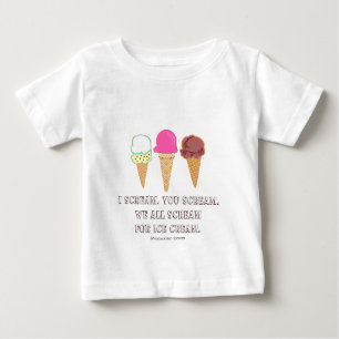 T-shirt crème glacée
