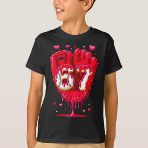 T-shirt Crème Glacée Baseball Drip Saint-Valentin Jeunes G