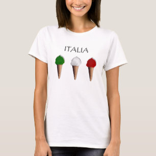 T-shirt Crème glacée - culture de Gelati Italie d'Italie