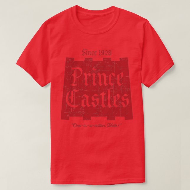 T-shirt Crème glacée des châteaux du Prince (Design devant)