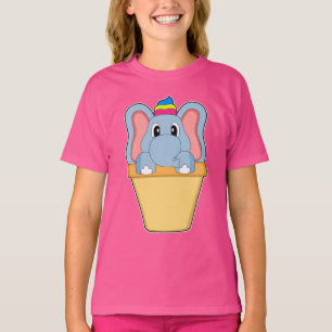 T-shirt Crème glacée Eléphant Waffe
