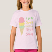 T-shirt crème glacée extra Scoop