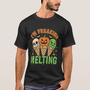 T-shirt Crème Glacée Fondante Halloween