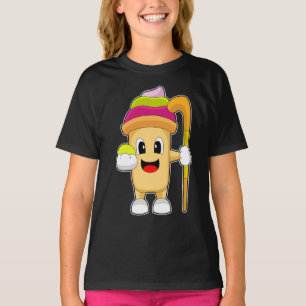 T-shirt Crème glacée Hockey sur glace bâton de hockey