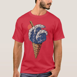 T-shirt Crème glacée Kanagawa