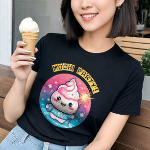T-shirt Crème glacée Kawaii Mochi